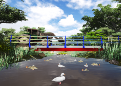 Proyecto de ejecución de puente sobre el río Sámano, Castro Urdiales